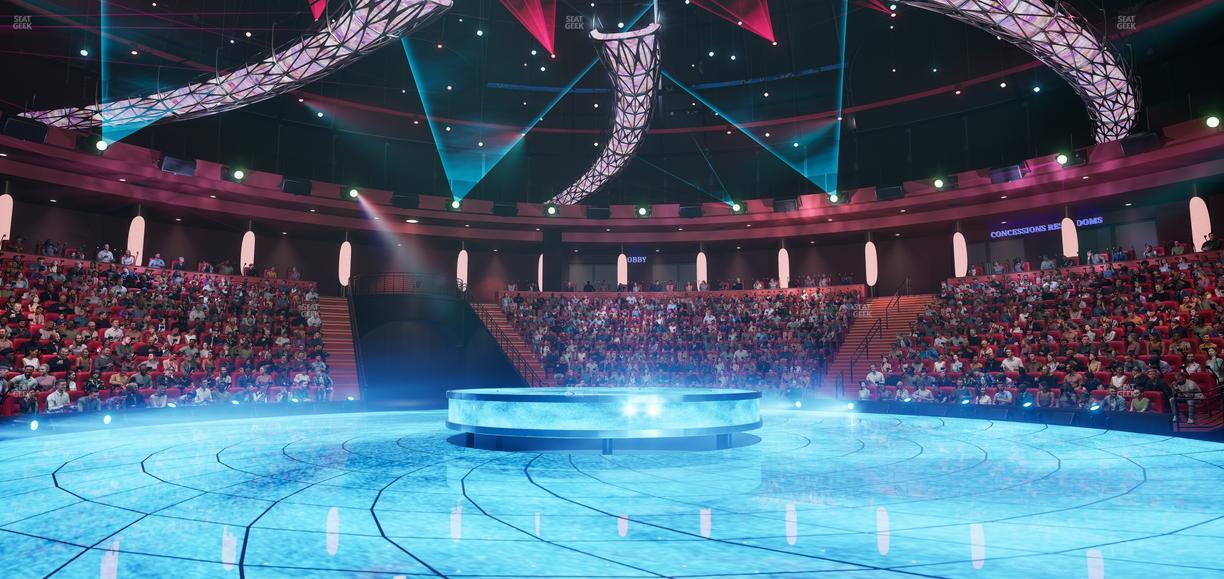 Awakening Theater at Wynn Las Vegas - Section D Seat View