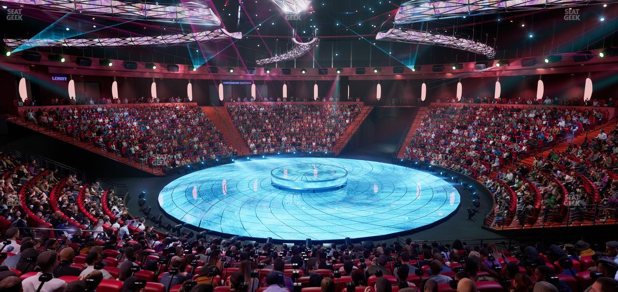 Awakening Theater at Wynn Las Vegas - Section E Seat View