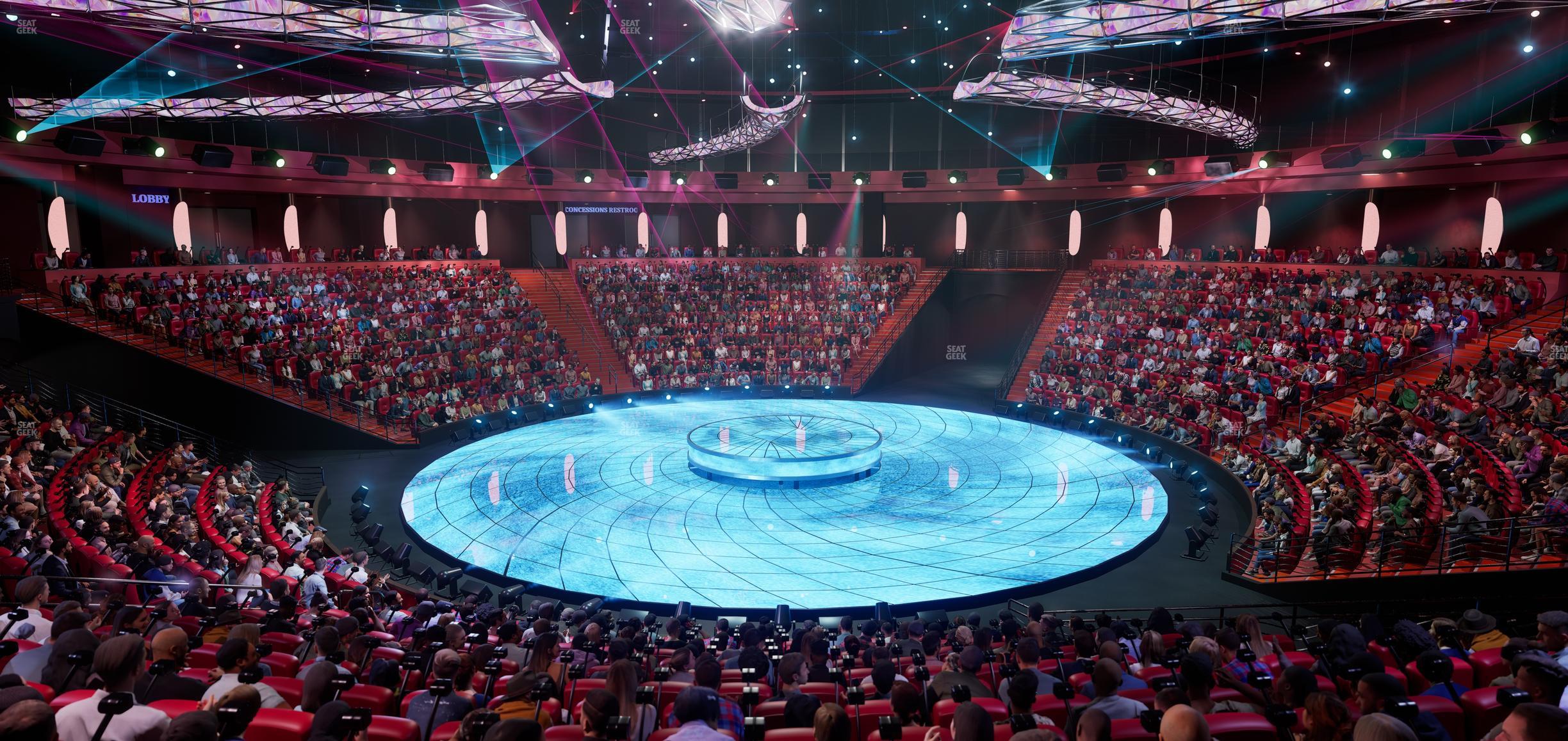 Awakening Theater at Wynn Las Vegas - Section E Seat View