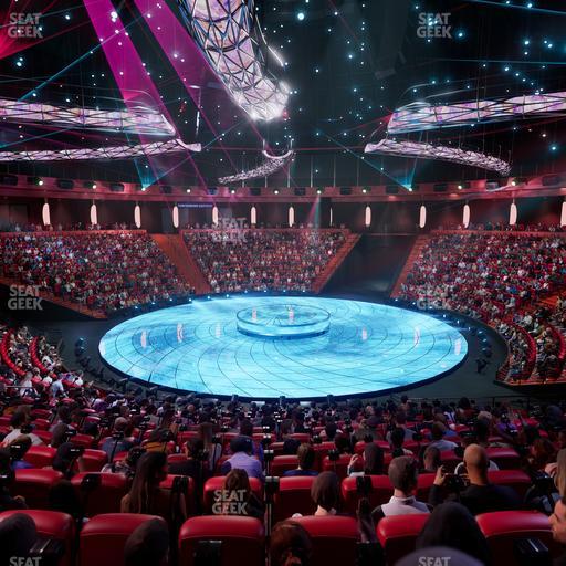 Awakening Theater at Wynn Las Vegas - Section E Seat View