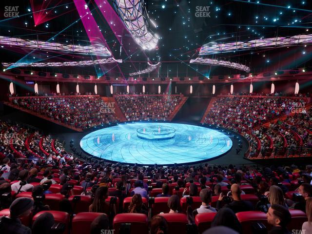 Awakening Theater at Wynn Las Vegas - Section E Seat View Awakening Theater at Wynn Las Vegas - Section E Seat View