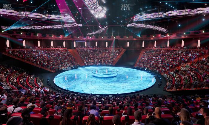 Awakening Theater at Wynn Las Vegas - Section E Seat View