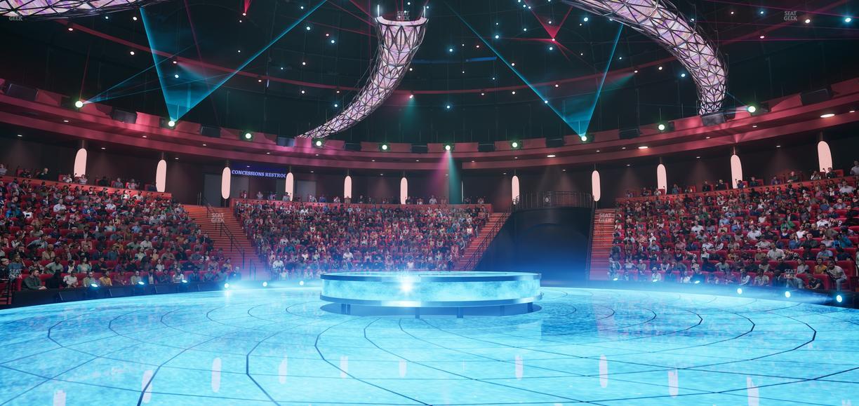 Awakening Theater at Wynn Las Vegas - Section E Seat View