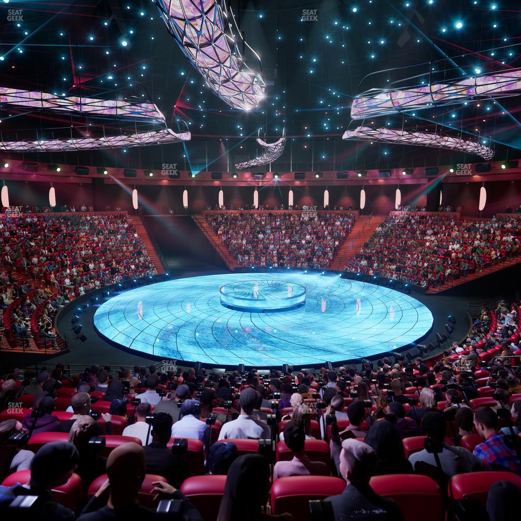 Awakening Theater at Wynn Las Vegas - Section F Seat View