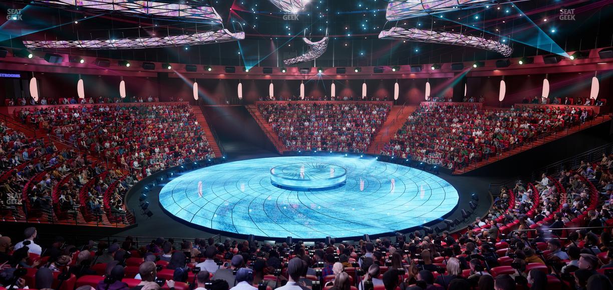 Awakening Theater at Wynn Las Vegas - Section F Seat View