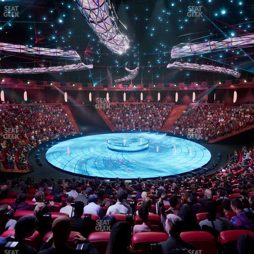 Awakening Theater at Wynn Las Vegas - Section F Seat View