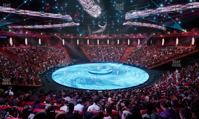 Awakening Theater at Wynn Las Vegas - Section F Seat View