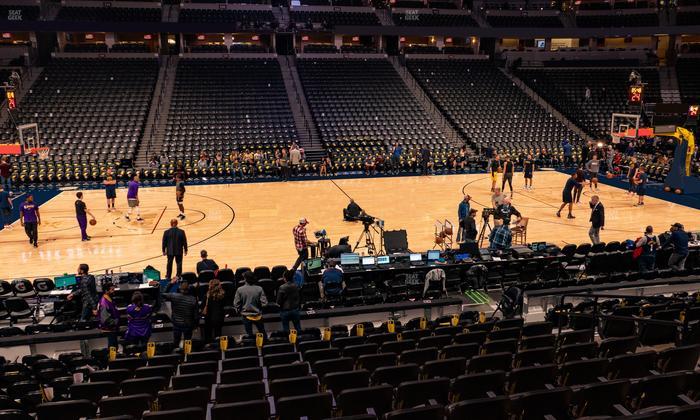 Ball Arena - Section 102 Seat View