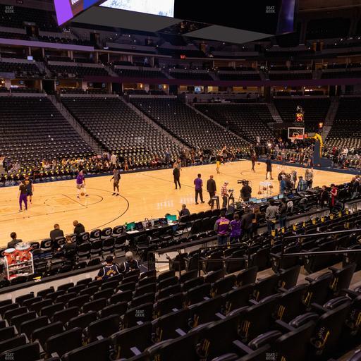 Ball Arena - Section 104 Seat View