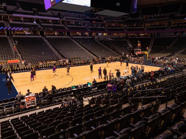 Ball Arena - Section 104 Seat View