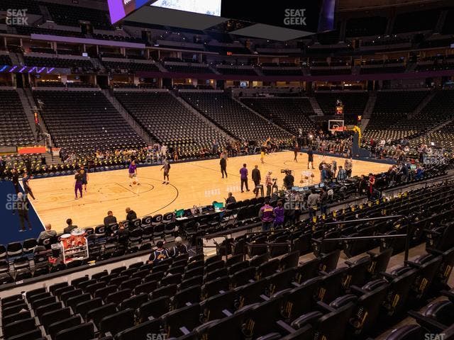 Ball Arena - Section 104 Seat View