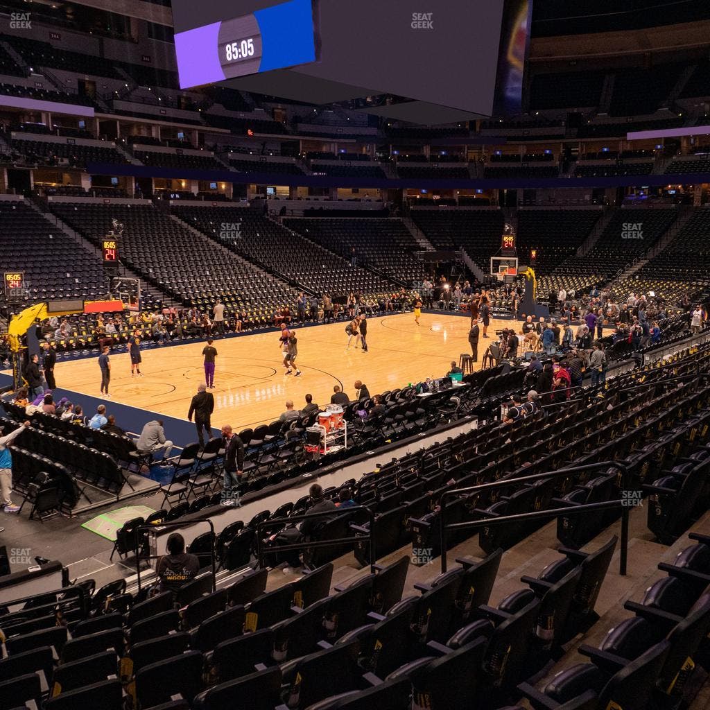 Ball Arena - Section 106 Seat View