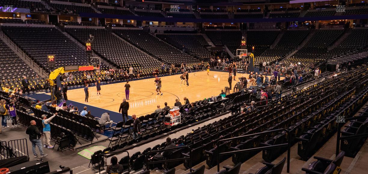 Ball Arena - Section 106 Seat View