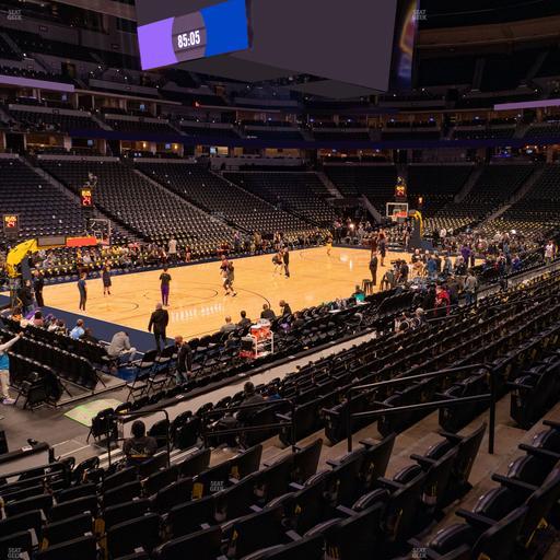 Ball Arena - Section 106 Seat View