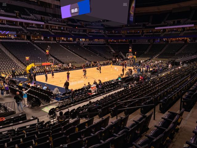 Ball Arena - Section 106 Seat View