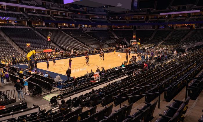 Ball Arena - Section 106 Seat View