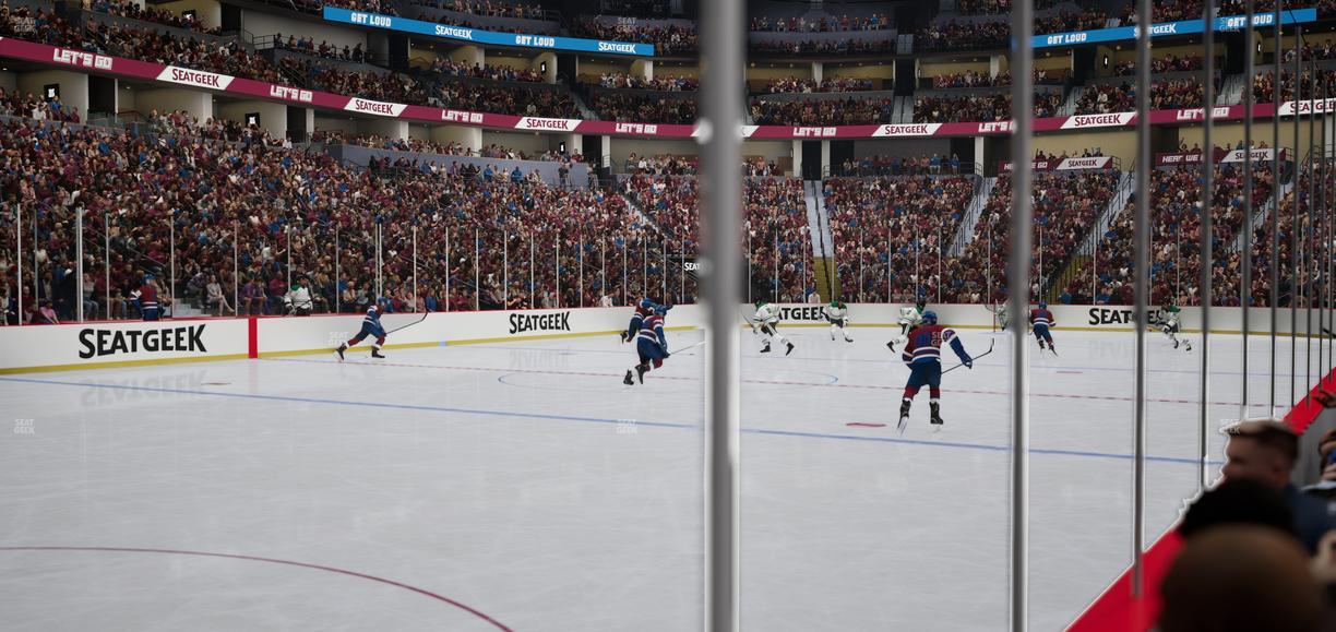 Ball Arena - Section 106 Seat View