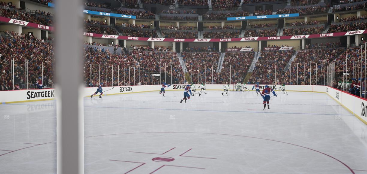 Ball Arena - Section 108 Seat View