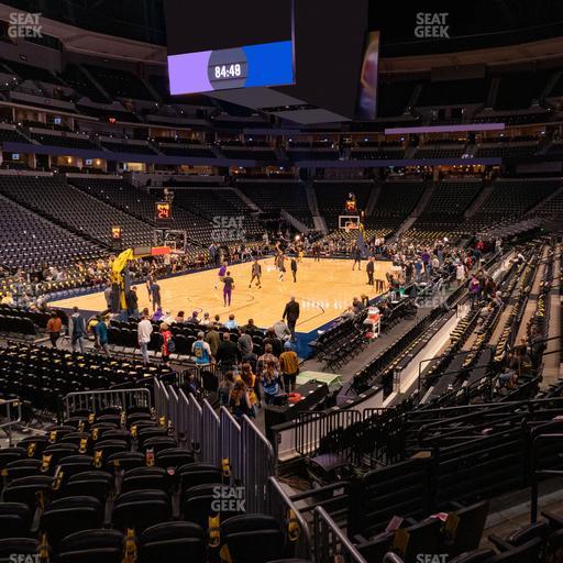 Ball Arena - Section 108 Seat View