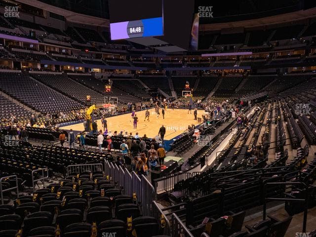 Ball Arena - Section 108 Seat View