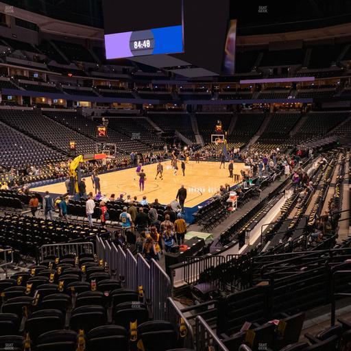 Ball Arena - Section 108 Seat View