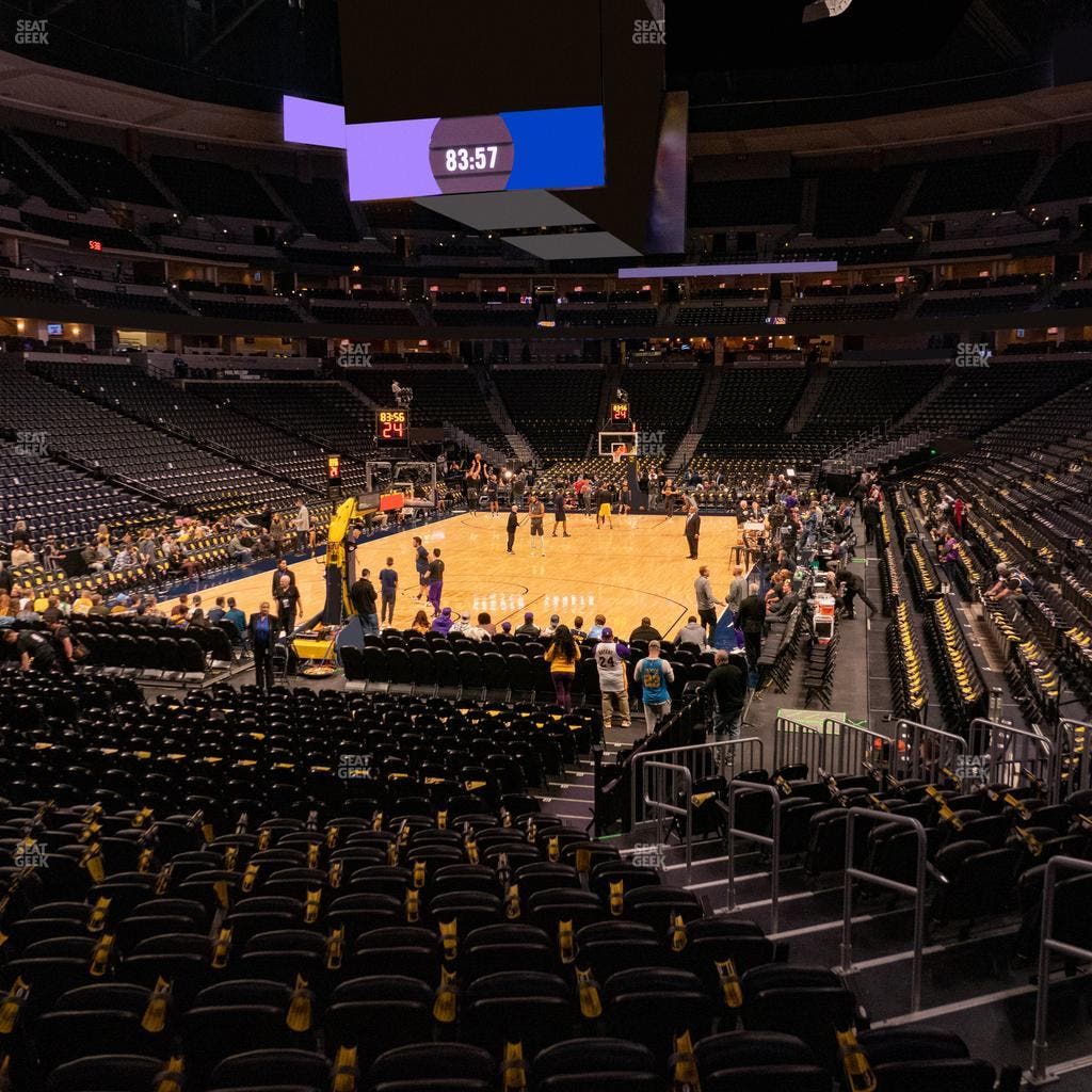 Ball Arena - Section 110 Seat View