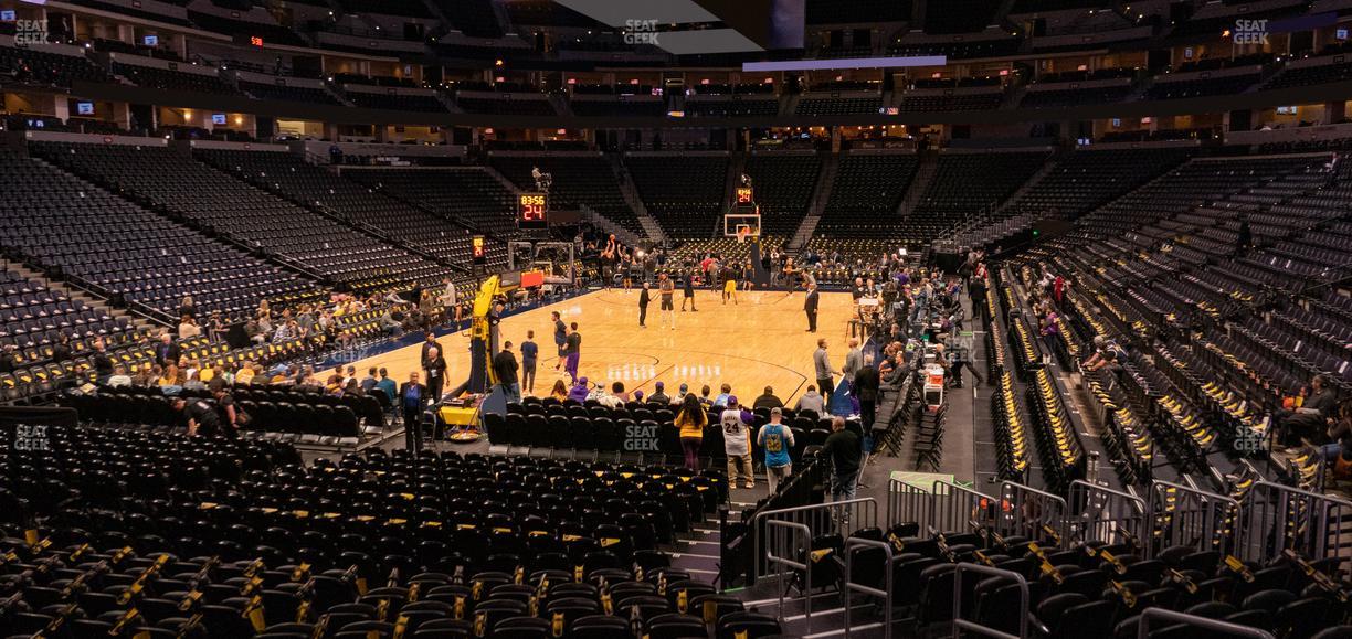 Ball Arena - Section 110 Seat View