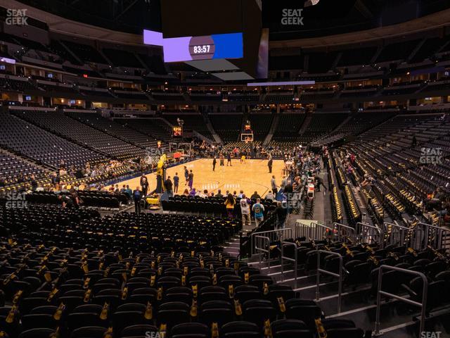 Ball Arena - Section 110 Seat View Ball Arena - Section 110 Seat View