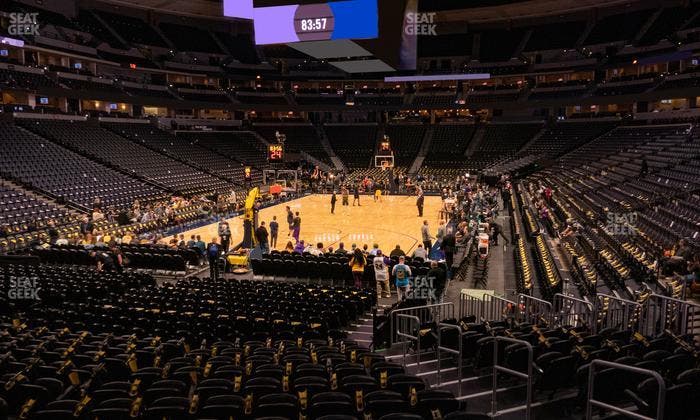 Ball Arena - Section 110 Seat View