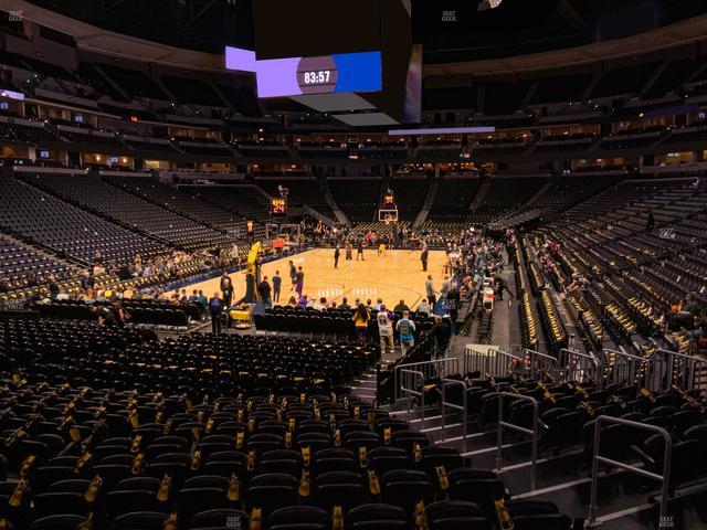 Ball Arena - Section 110 Seat View