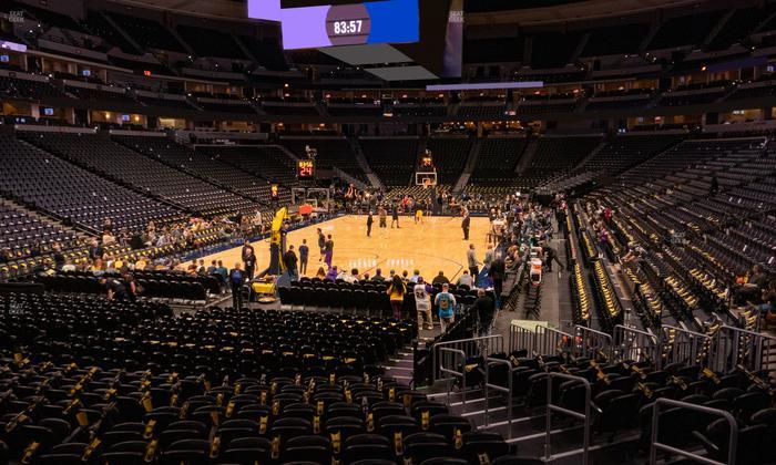 Ball Arena - Section 110 Seat View