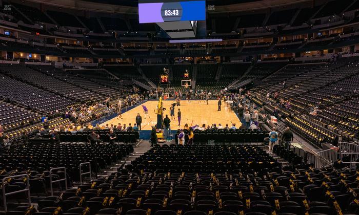 Ball Arena - Section 112 Seat View