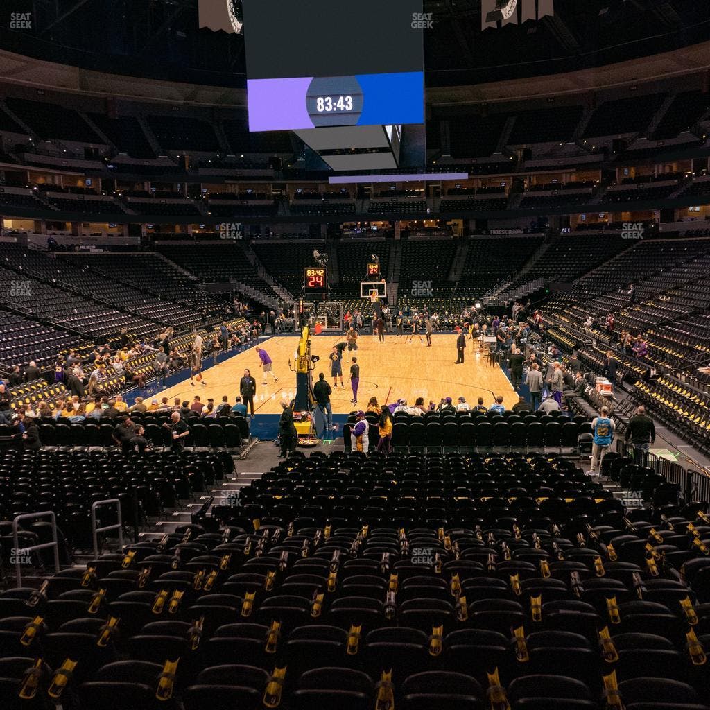 Ball Arena - Section 112 Seat View