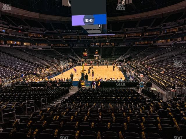 Ball Arena - Section 112 Seat View