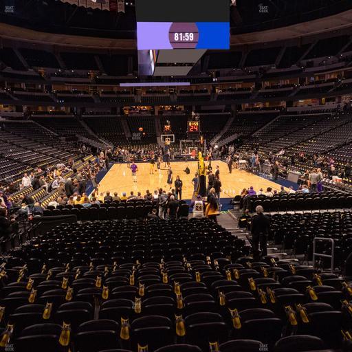 Ball Arena - Section 114 Seat View