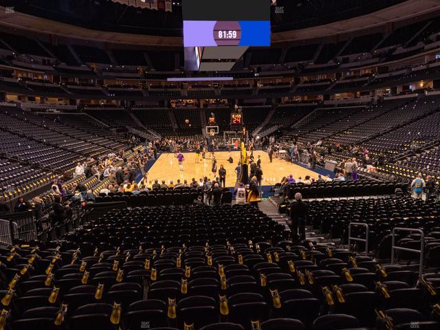 Ball Arena - Section 114 Seat View