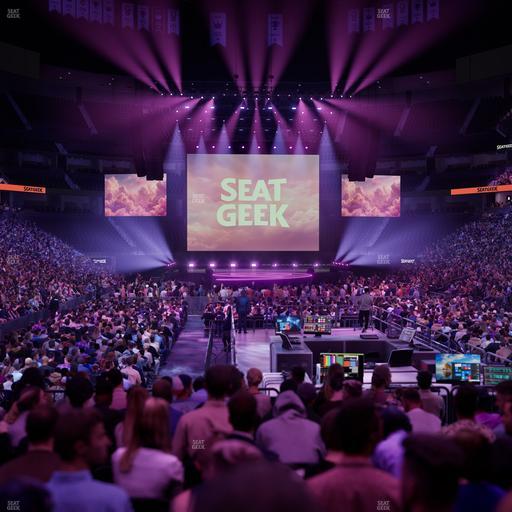 Ball Arena - Section 114 Seat View