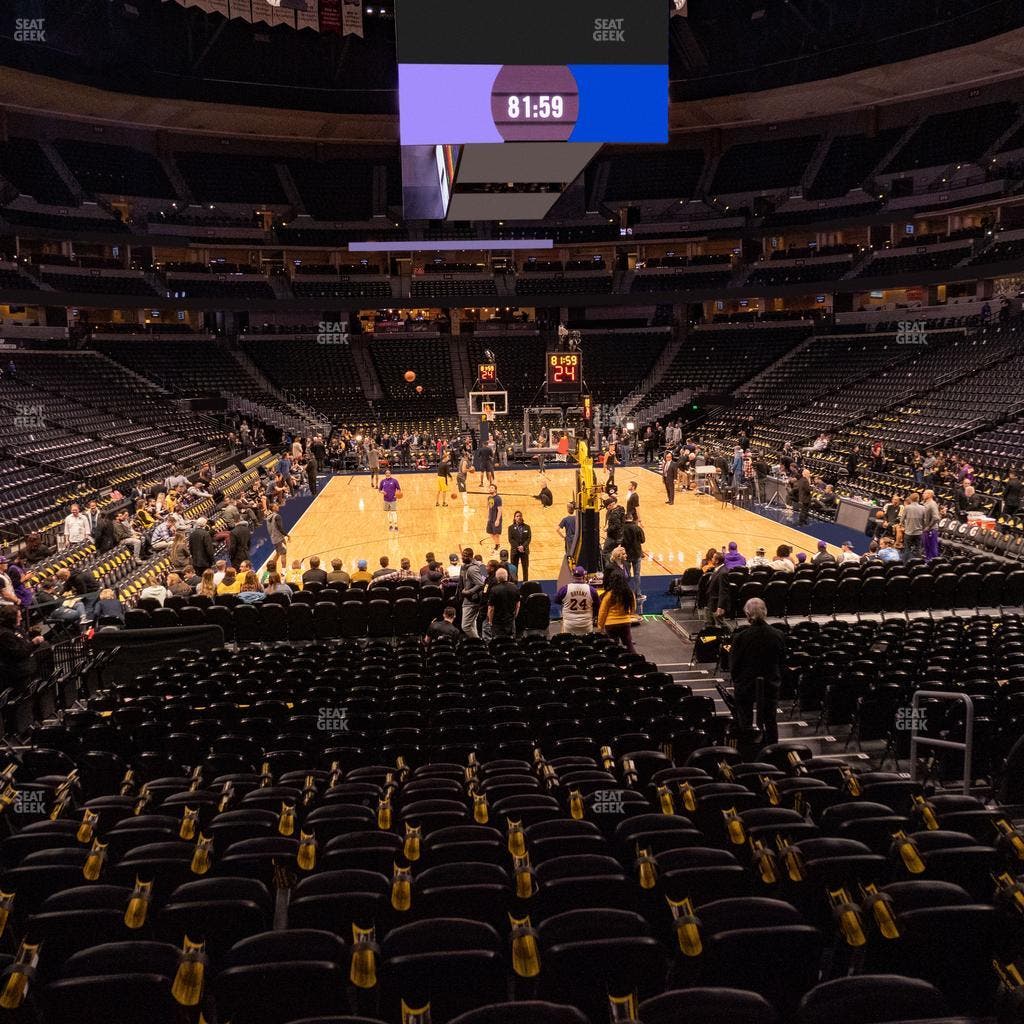 Ball Arena - Section 114 Seat View