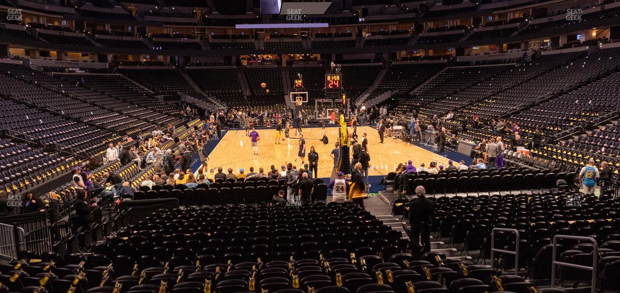 Ball Arena - Section 114 Seat View