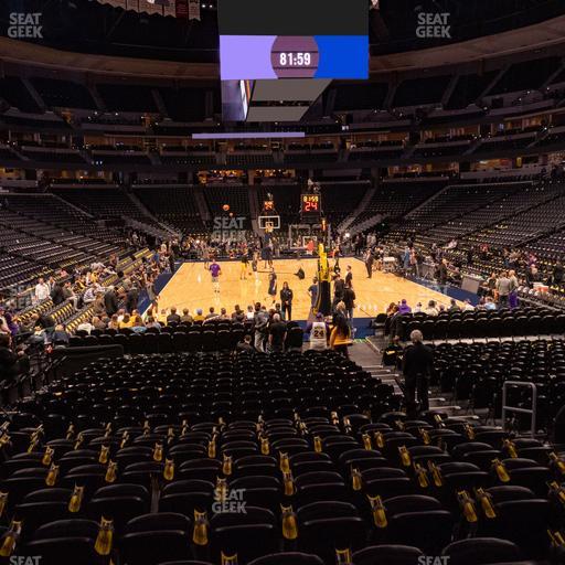 Ball Arena - Section 114 Seat View