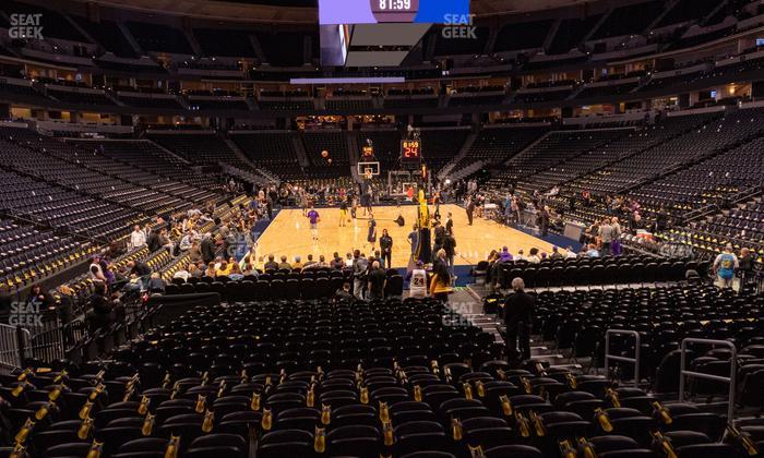 Ball Arena - Section 114 Seat View