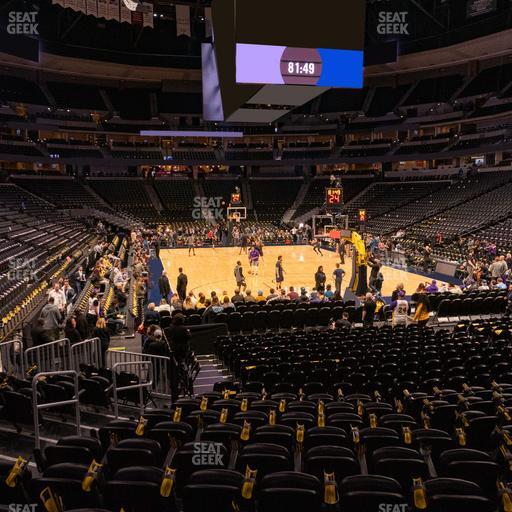 Ball Arena - Section 116 Seat View