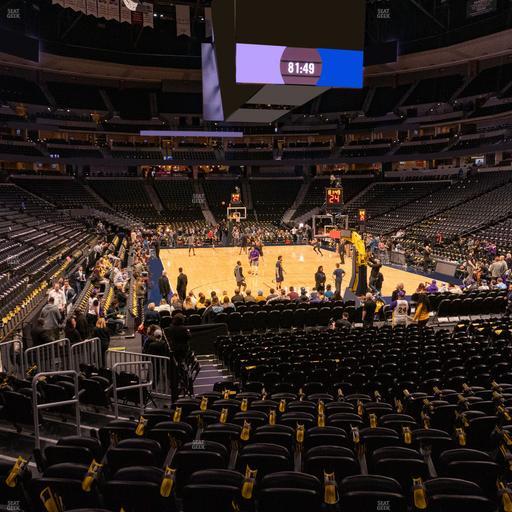 Ball Arena - Section 116 Seat View