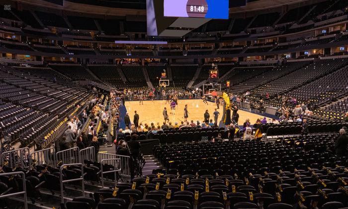 Ball Arena - Section 116 Seat View