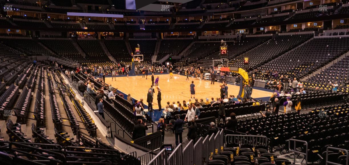 Ball Arena - Section 118 Seat View