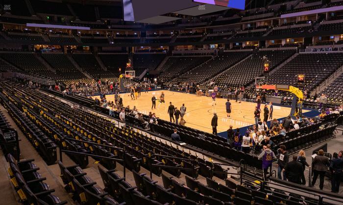 Ball Arena - Section 120 Seat View