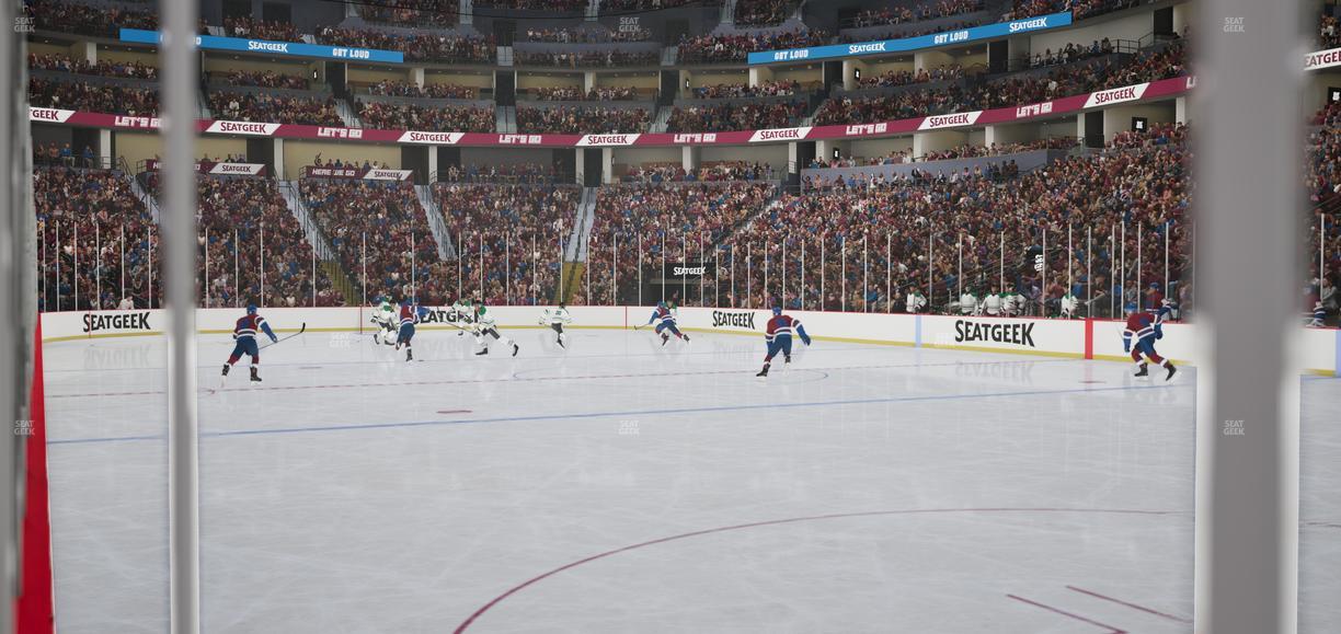 Ball Arena - Section 120 Seat View