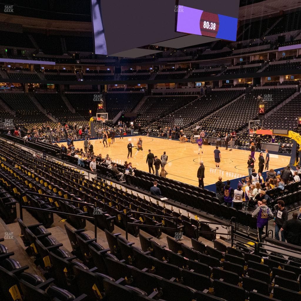 Ball Arena - Section 120 Seat View