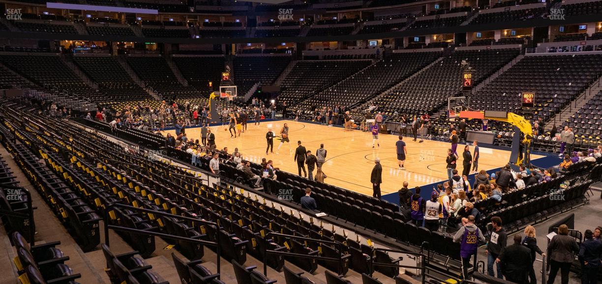 Ball Arena - Section 120 Seat View