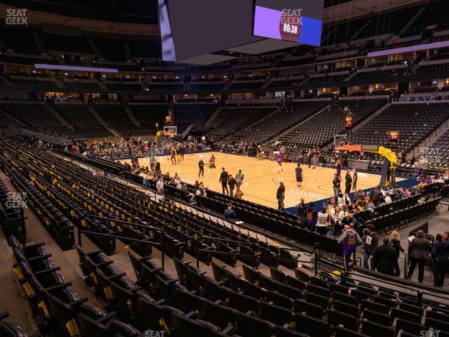 Ball Arena - Section 120 Seat View Ball Arena - Section 120 Seat View